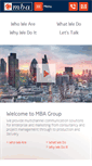 Mobile Screenshot of mba-group.com